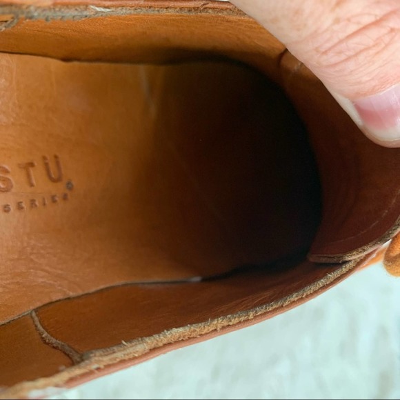 Bed Stü Brown Oxford Bovine Leather Shoes Men’s Size 8